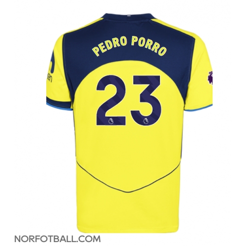 Billige Fotballdrakt Tottenham Hotspur Pedro Porro #23 Replika Tredjedrakt 2025-26 Kortermet Billige Fotballdrakt Tottenham Hotspur Pedro Porro #23 Replika Tredjedrakt 2025-26 Kortermet